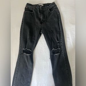 Abercrombie Black Curve Love Jeans